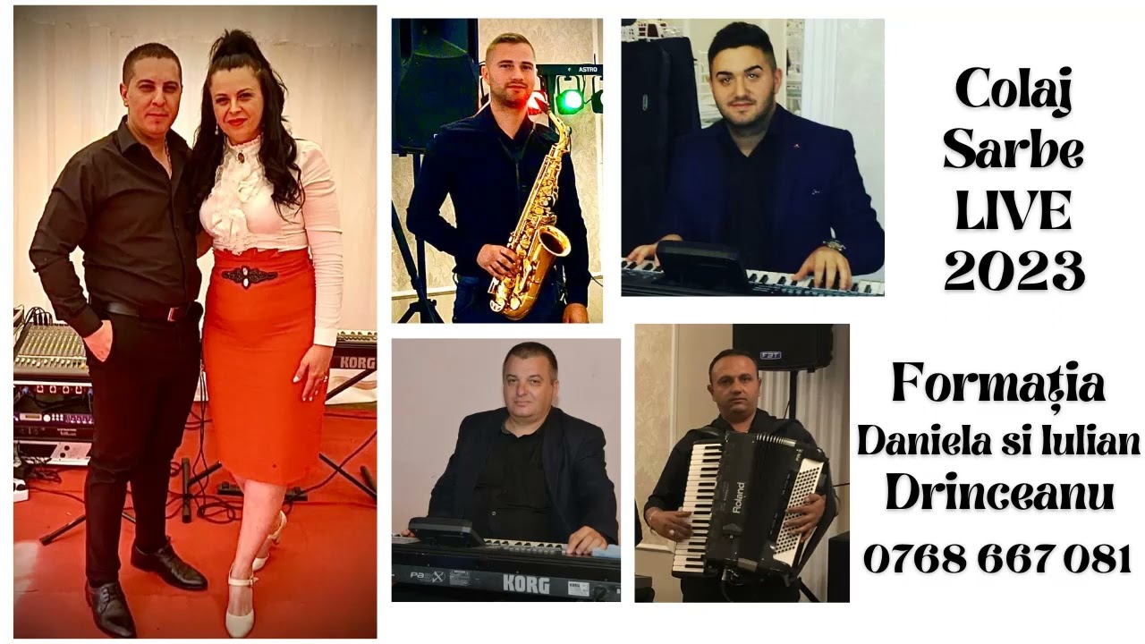 Daniela si Iulian Drinceanu - Colaj Sarbe Duet LIVE 2023
