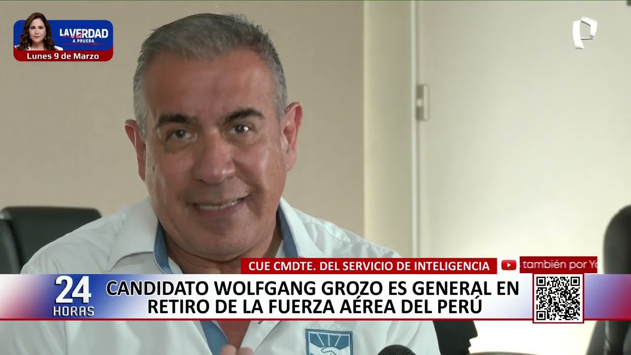 Candidato Wolfgang Grozo tiene intenci&oacute;n de voto del 1.4% y sali&oacute; del grupo de 'otros'