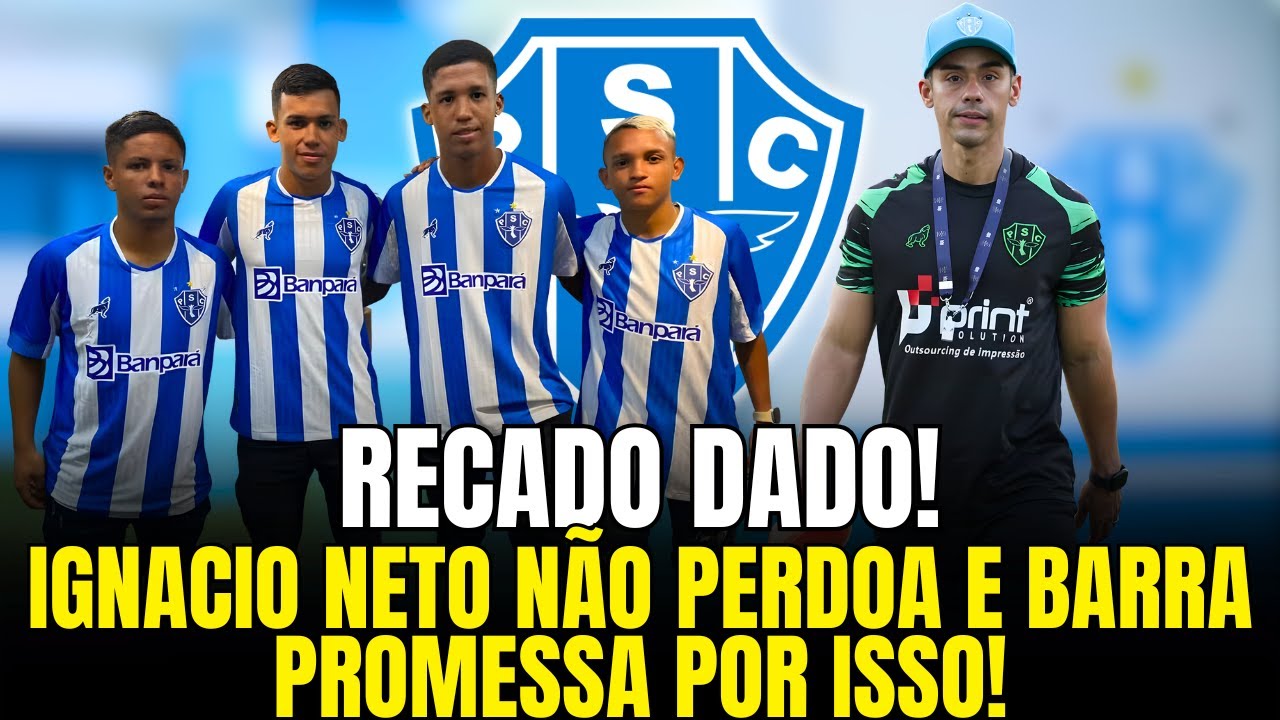 🚨URGENTE! INDISCIPLINA NA CURUZU? TÉCNICO DO PAPÃO NÃO PERDOA E BARRA PROMESSA POR ISSO!