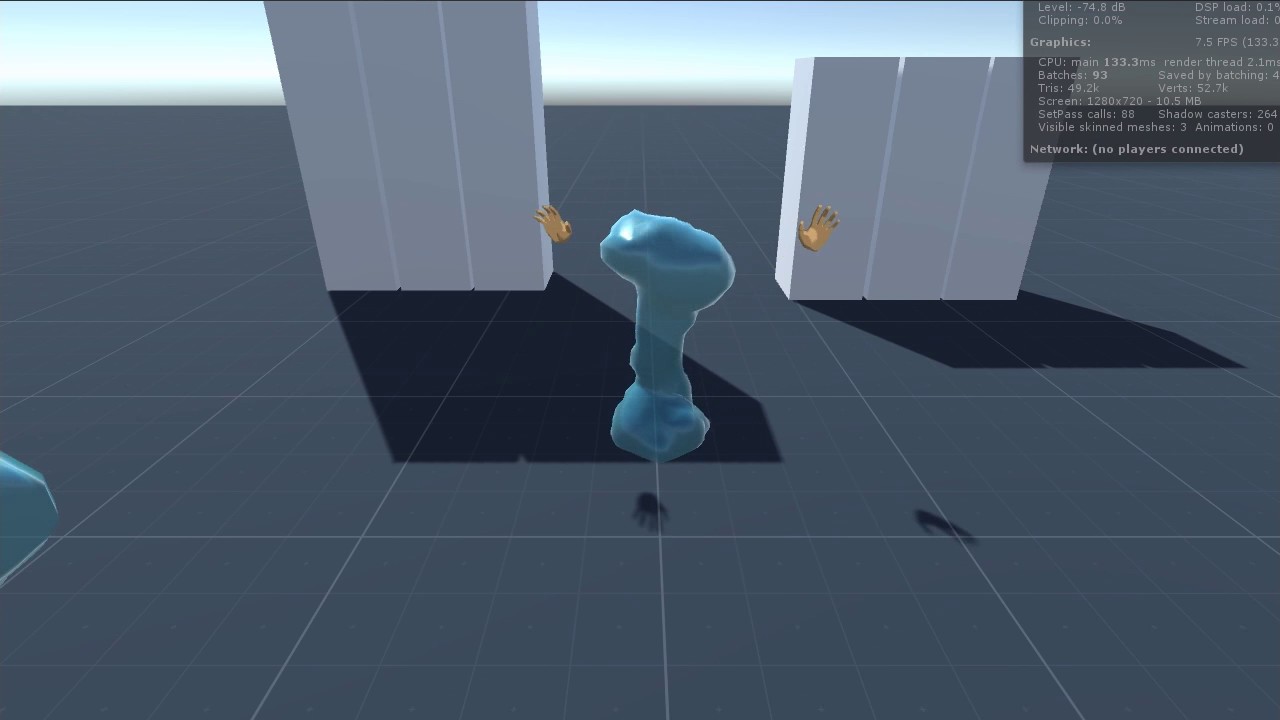 Water Particles Realtime Meshing