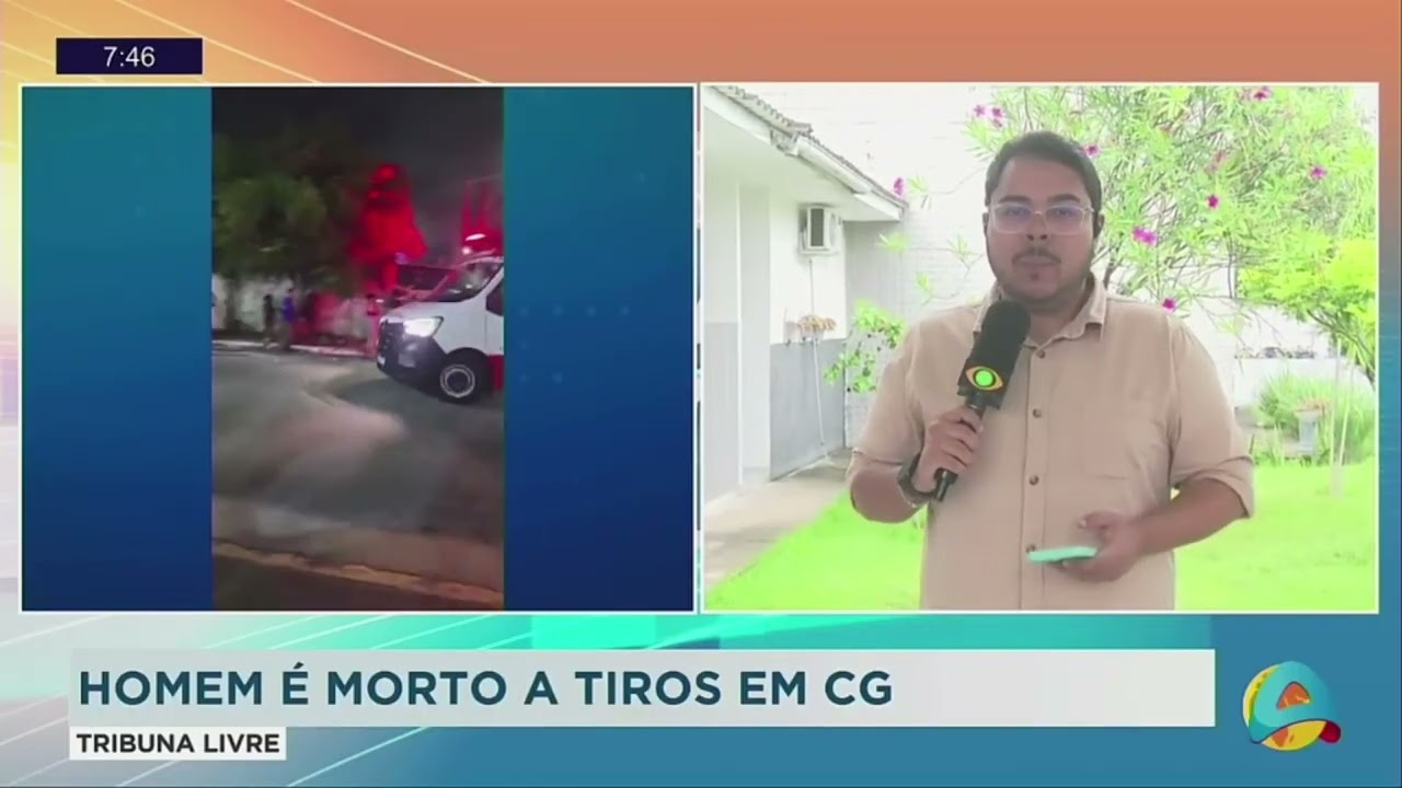 Tribuna Livre - Homem é morto a tiros em Campina Grande