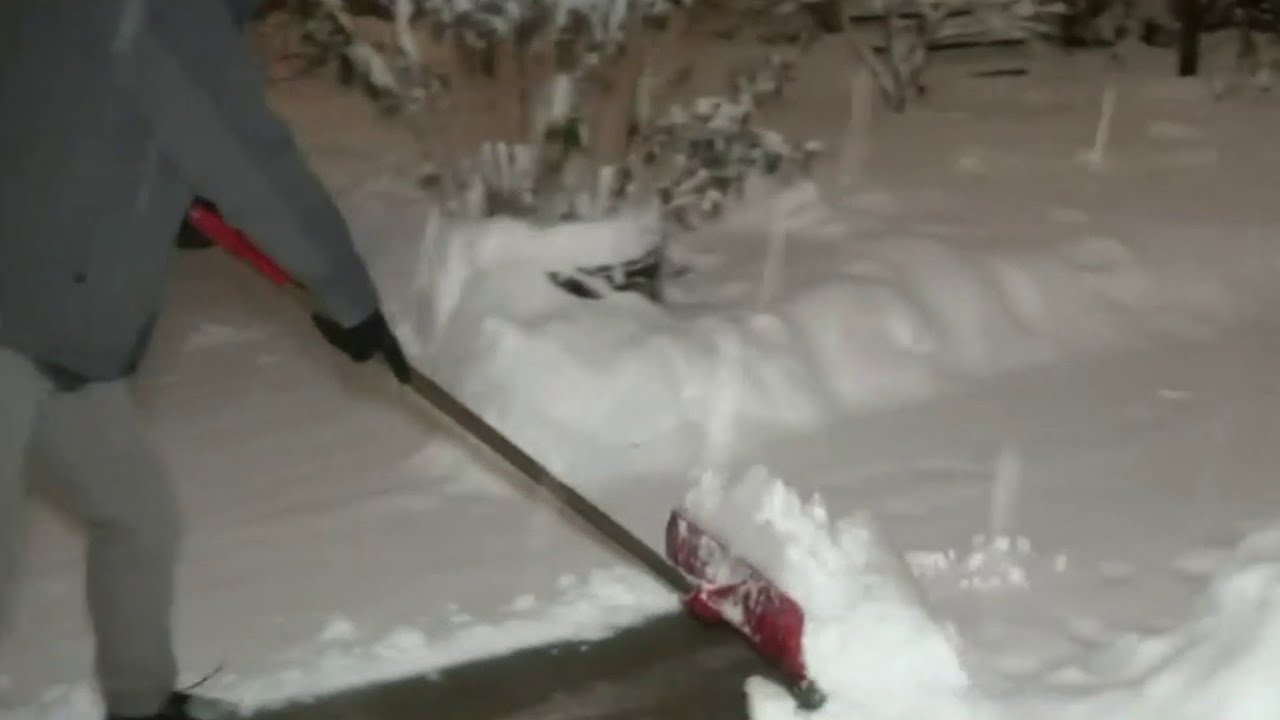 Digging out after November snowstorm
