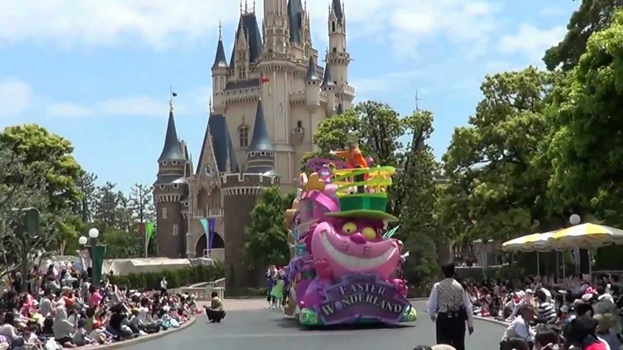 東京迪士尼樂園復活節巡遊 Tokyo Disney Easter Wonderland Parade (14 May 2012)