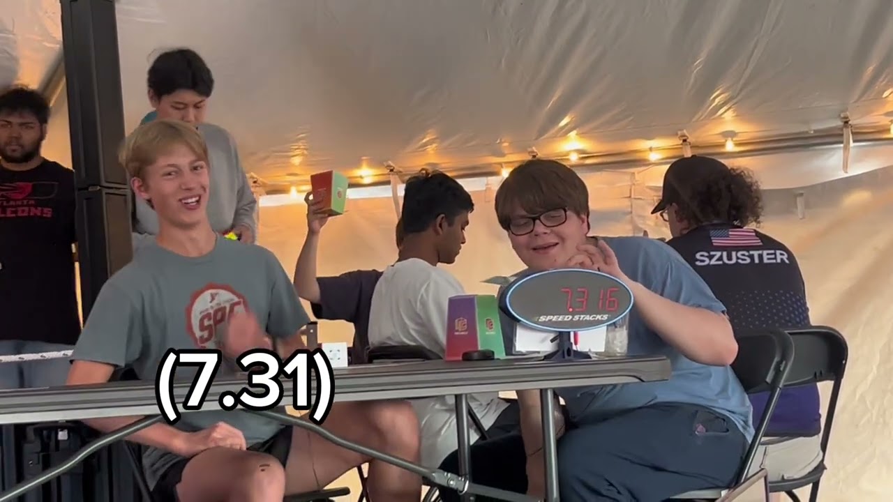 9.84 Official 3x3 Average