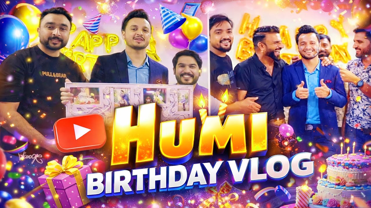 Cake, Dost Aur Masti 🎉 | Humi Birthday Vlog | Moments We’ll Never Forget