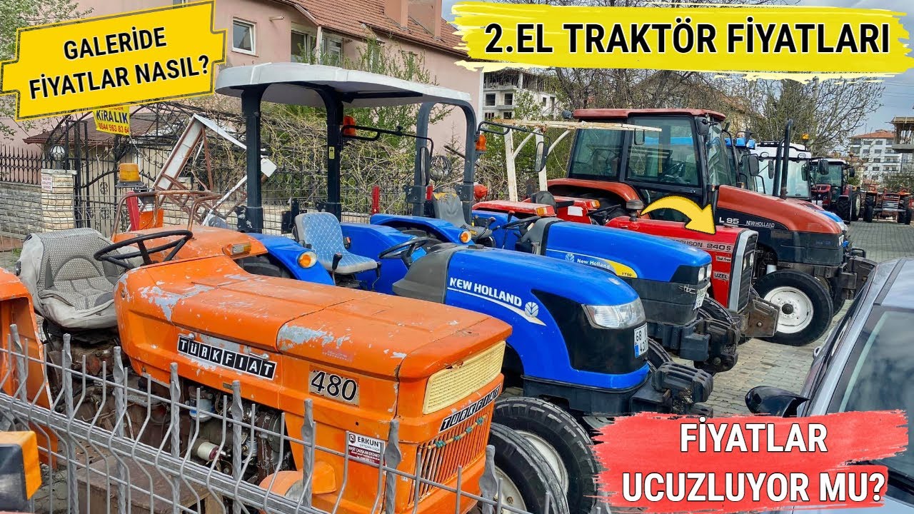 FİYATLAR DÜŞECEK Mİ? 2024 2. El Traktör Fiyatları: En Uygun Fiyatlar  En İyi 2. El Traktör Modelleri