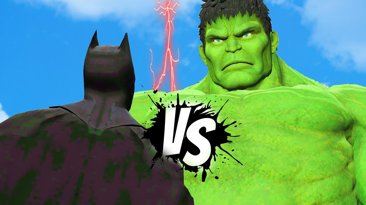 BATMAN VS HULK | DC VS MARVEL | EPIC BATTLE