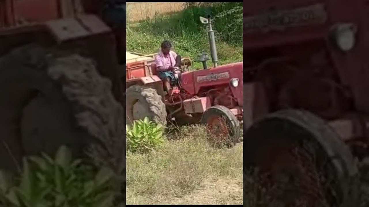 mahindra 475 #shorts #village #tractor #agriculture #work