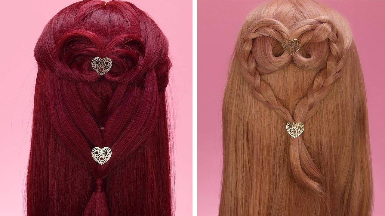 3 Easy Valentine's Day Hairstyles!! Beauty Hacks by Blusher