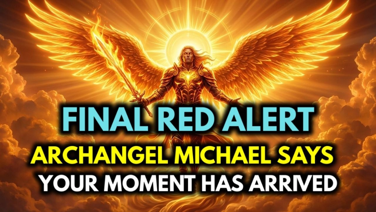 🔴 ONLY 3 MINUTES LEFT — ARCHANGEL MICHAEL SAYS: CONGRATULATIONS — YOUR RED ALERT HAS FINALLY ......