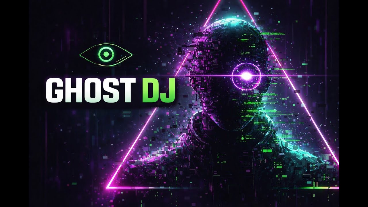 DJ CODE WRAITH Revealed👁️ Cyberphunk Trap | Ghost in the System