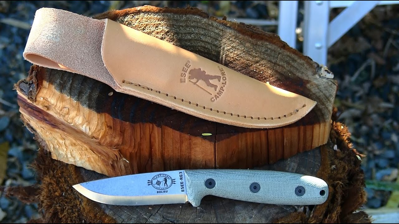 ESEE Knives Camp Lore BOLIEU RB3