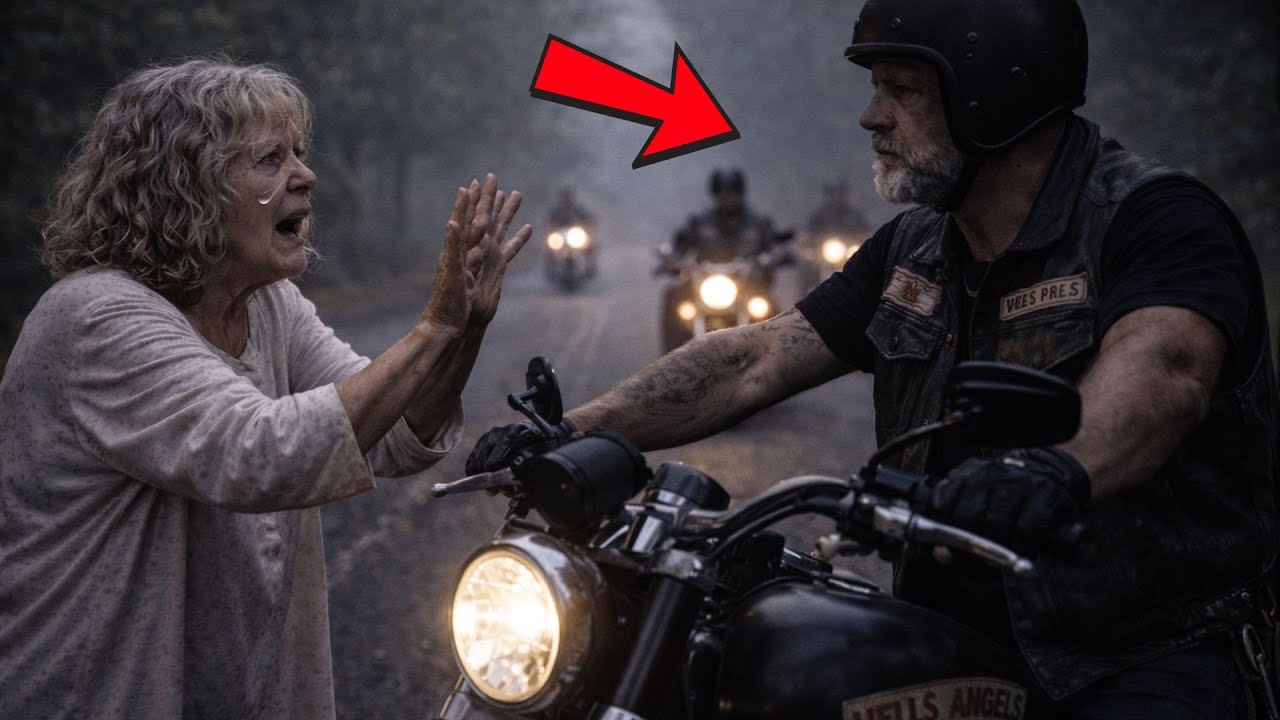 Ältere Frau bittet die Hells Angels um Hilfe — was sie taten, brachte stille Gerechtigkeit für alle.