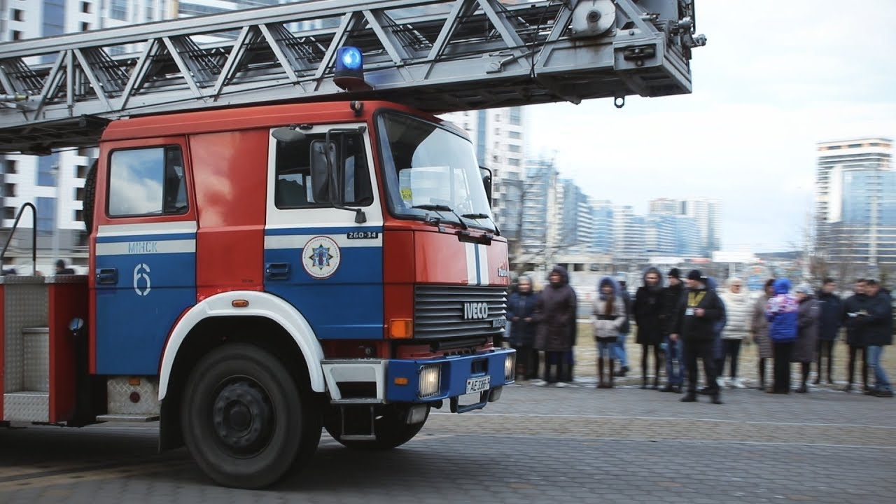 27.02.2019 Минск МЧС тренировка спасателей в 