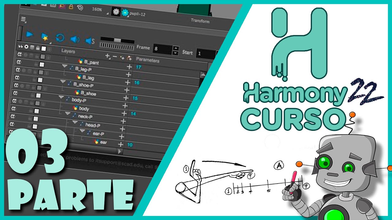 Animación-PEGS-CutOut |Toon Boom Harmony 22 CURSO GRATIS