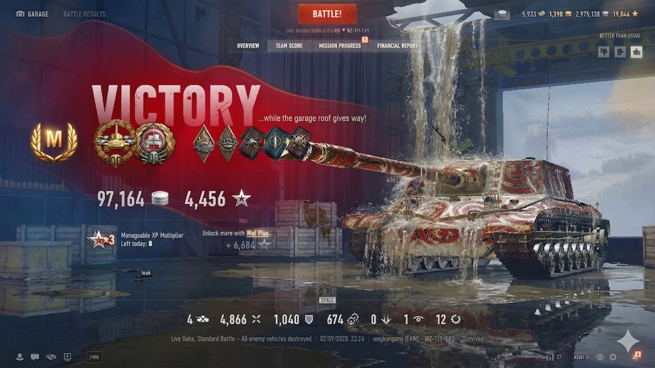 WZ-111-1G FT • 4.8K DMG • 1K Blocked • Full Gameplay