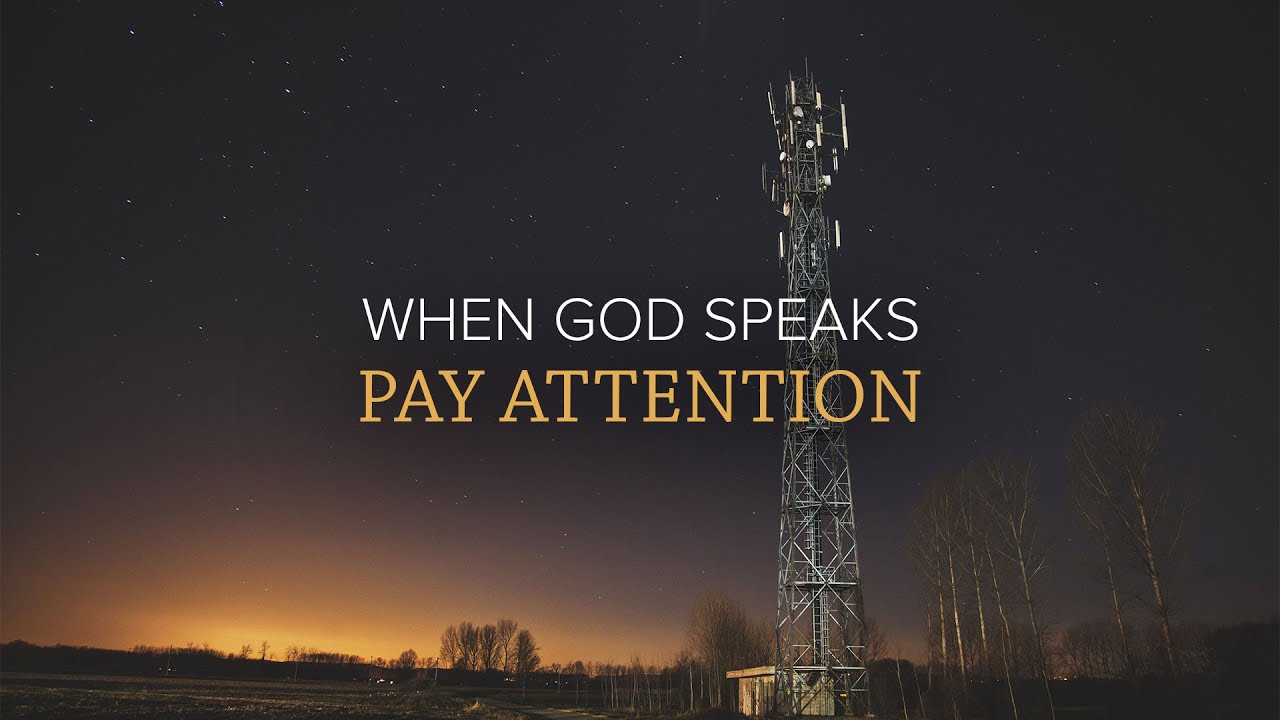 Exodus - When God Speaks, Pay Attention - Peter Tanchi