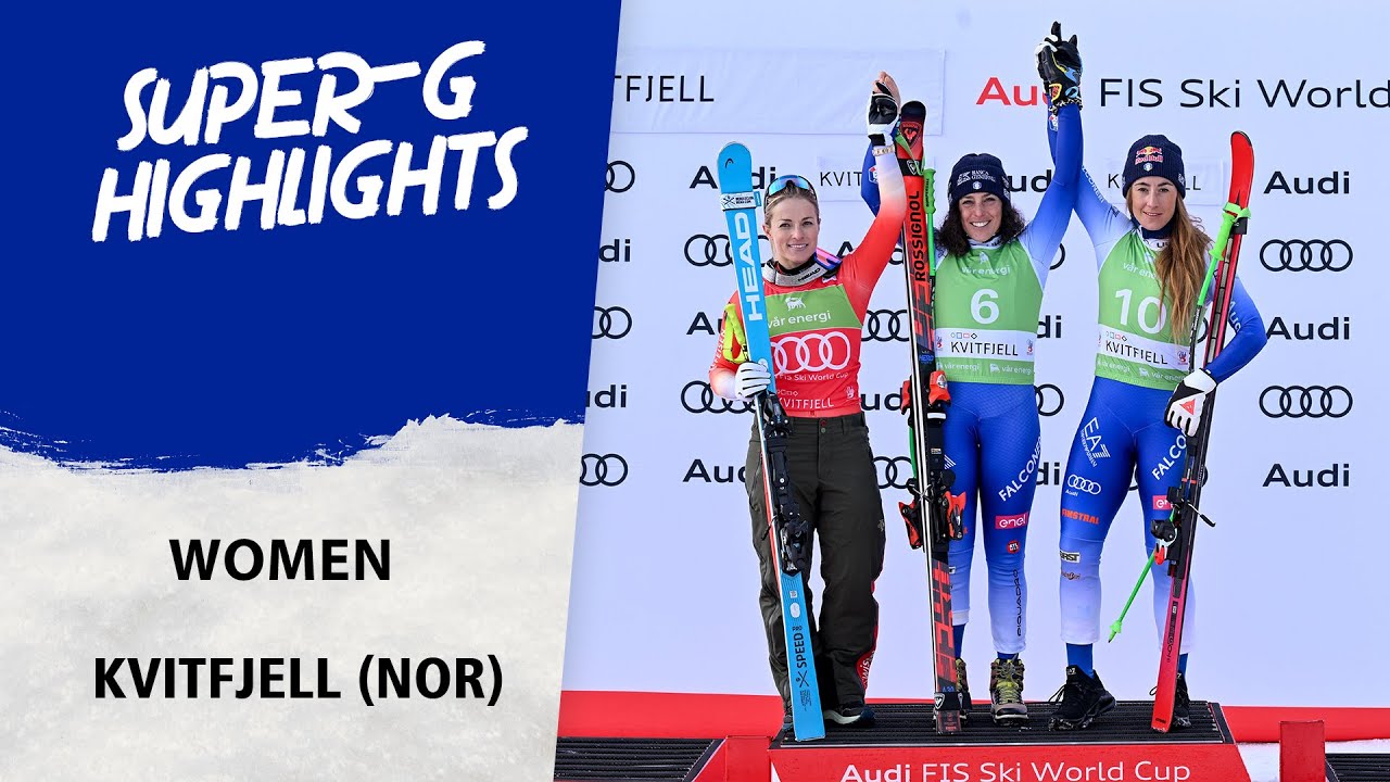 Brignone extends Overall lead with Super-G triumph in Norway | FIS Alpine World Cup 24-25