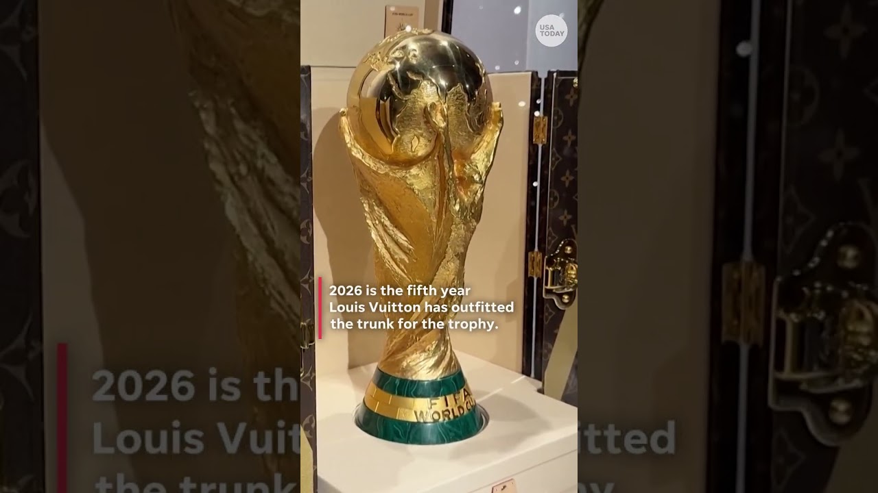 World Cup trophy to travel in style in bespoke Louis Vuitton case