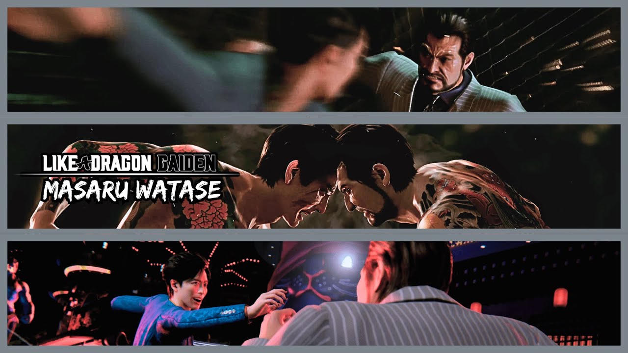 Like A Dragon Gaiden : Masaru Watase VS Tsuruno, Nishitani, Shishido (Watase Gaiden)