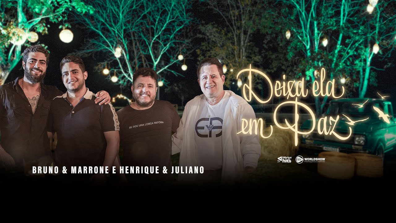 Bruno & Marrone - Bruno e Marrone & Henrique e Juliano - Deixa Ela em Paz (Clipe Oficial)