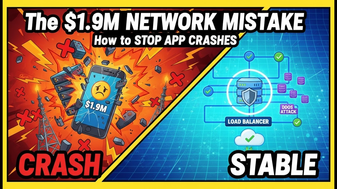 The $1.9M Network Mistake: How to Stop App Crashes #devops