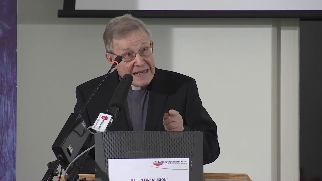 Symposion „Ich bin eine Mission“ Eröffnungsvortrag von Walter Kardinal Kasper, Teil 1
