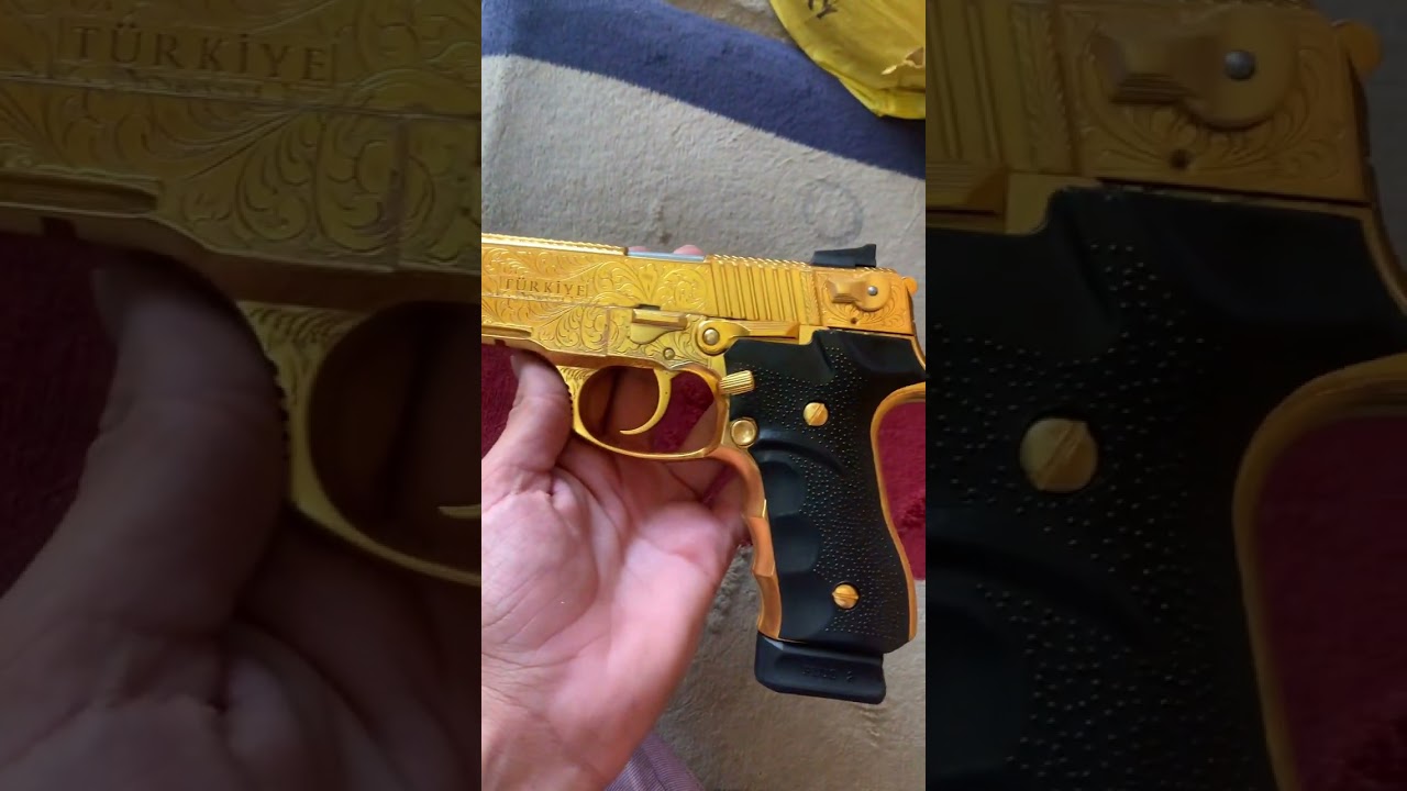 Zigana F 9mm Full Golden Pistol