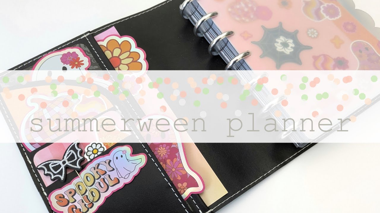 Summerween Planner Setup & June/July Flip Through | Mini HP