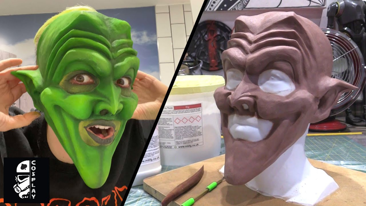 Green Goblin Prosthetic Mask (Turn off the Dark) Cosplay Build - Part 4
