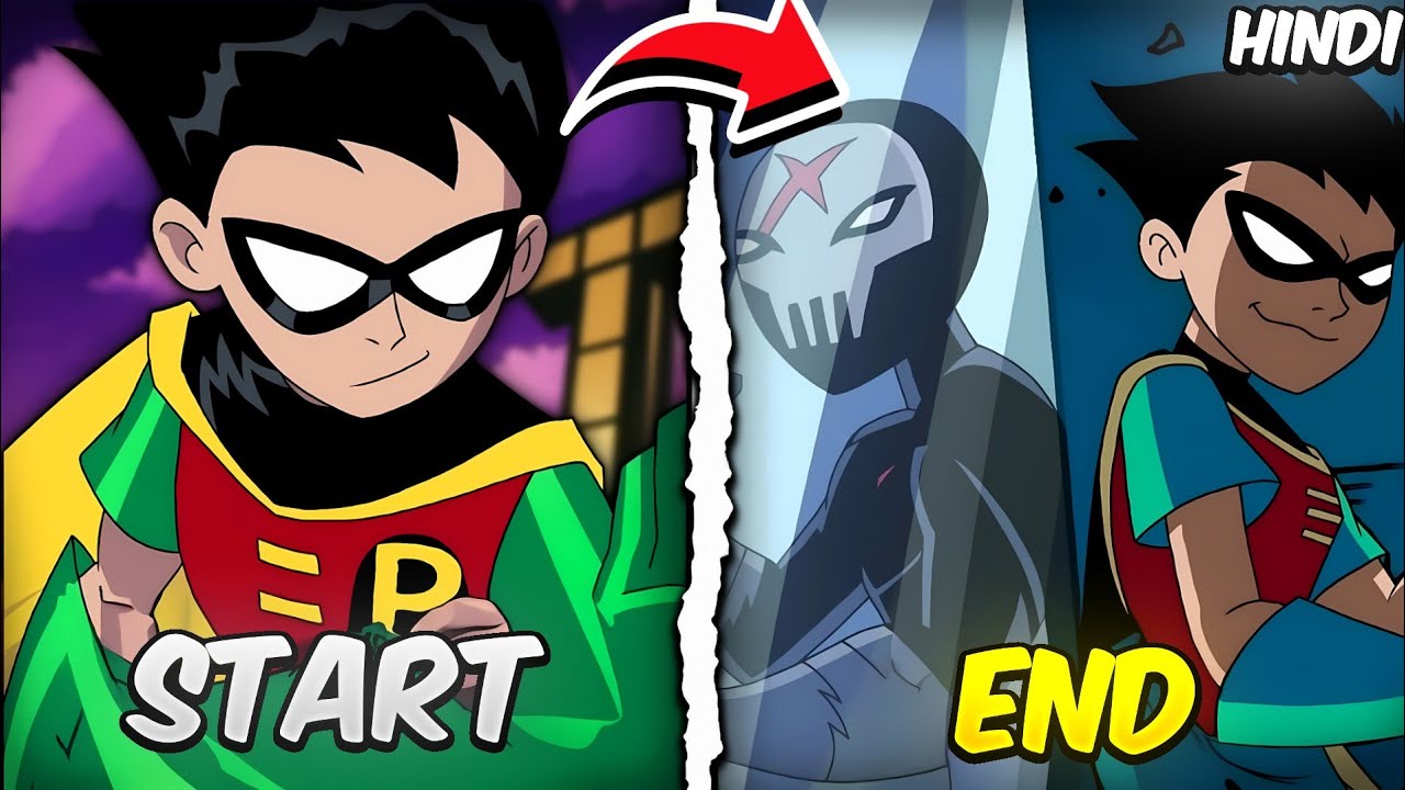 entire story of teen titans in 16 minutes  hindi*, toonzila