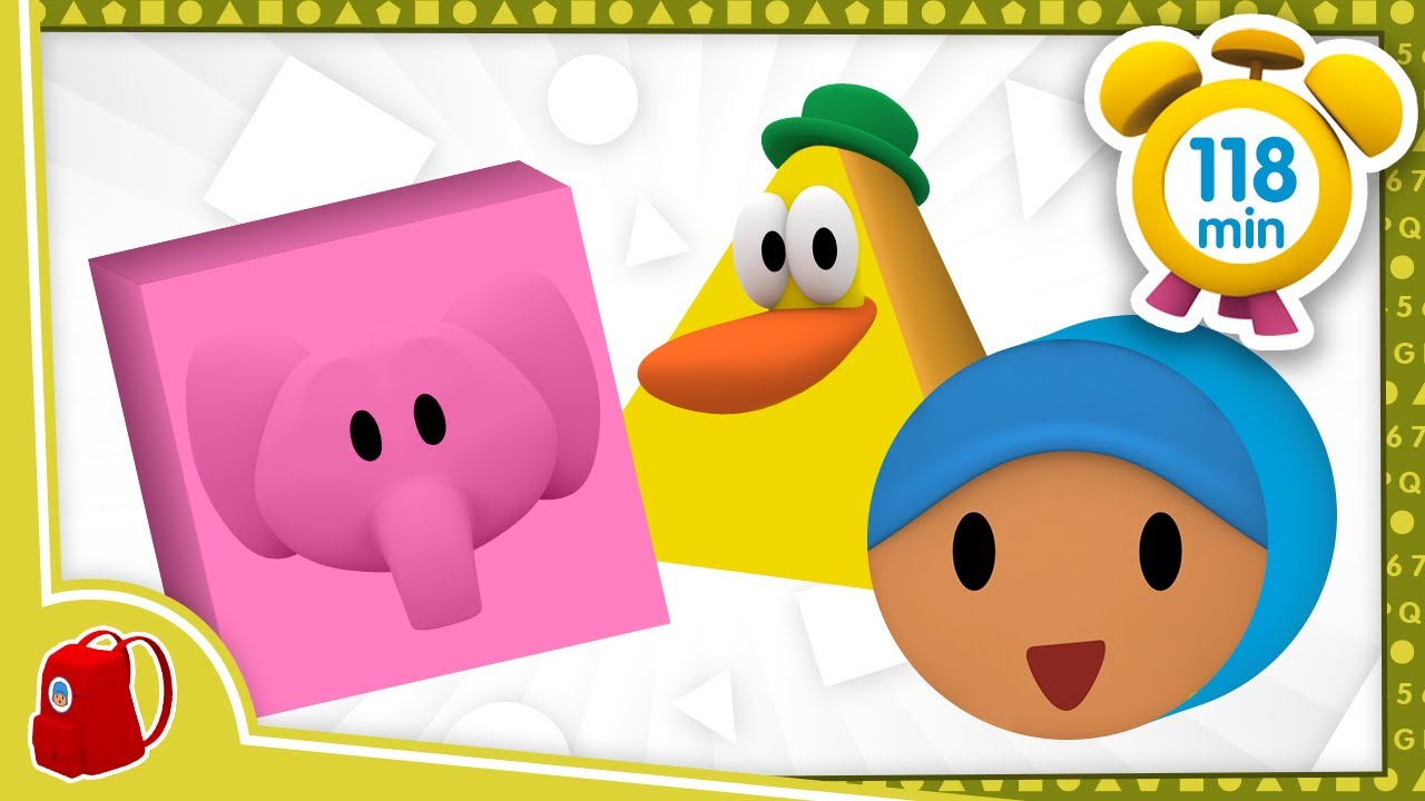 POCOYO MAGYARUL – 🟥🔺🔴TANULJUNK FORMÁKAT☝️🙂 | [118 perc] Teljes Epizódok | Rajzfilm gyerekeknek