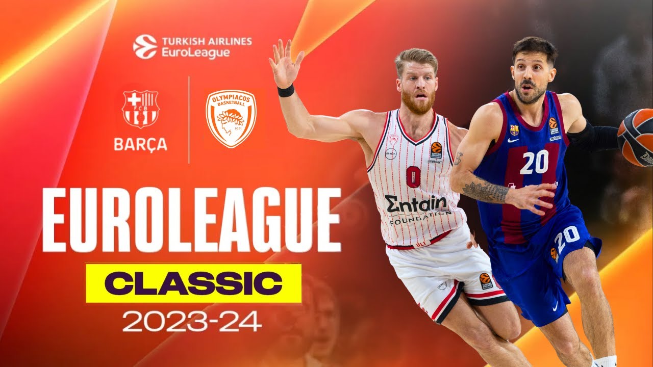 Unpredictable Drama | Barcelona - Olympiacos | Final Four Decider | EUROLEAGUE CLASSIC GAMES 2023-24