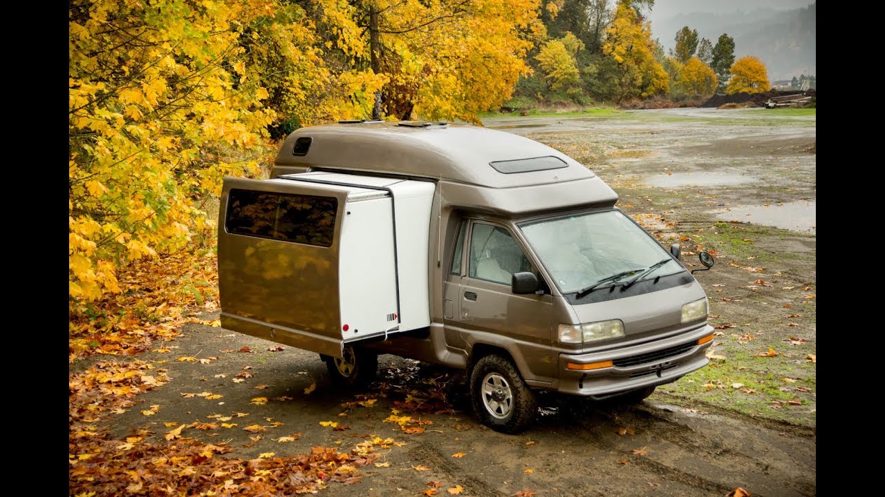 SALE REVIEW: 1990 Toyota CAMPMATE 4wd Diesel JDM Camper Van // by VANLIFE NORTHWEST