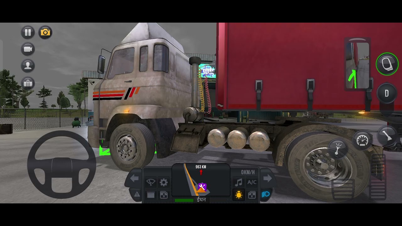 Truck simulator game 