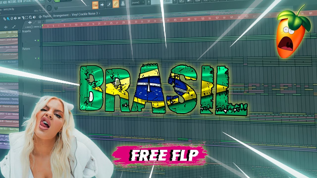 Brazilian Bass/Trap Funk - FREE FLP (N4YLON Remix)
