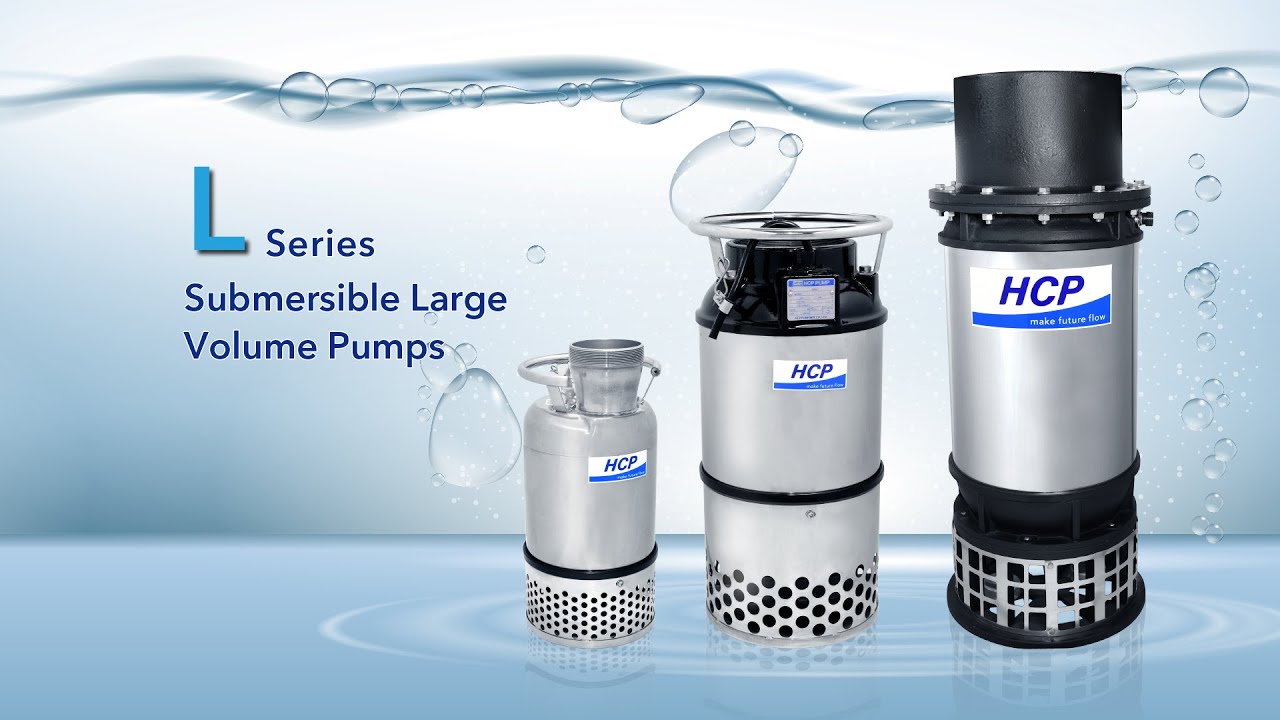 Demo L Series-Submersible Large Volume Pumps-Low Head Large Volume Discharge | HCP PUMP