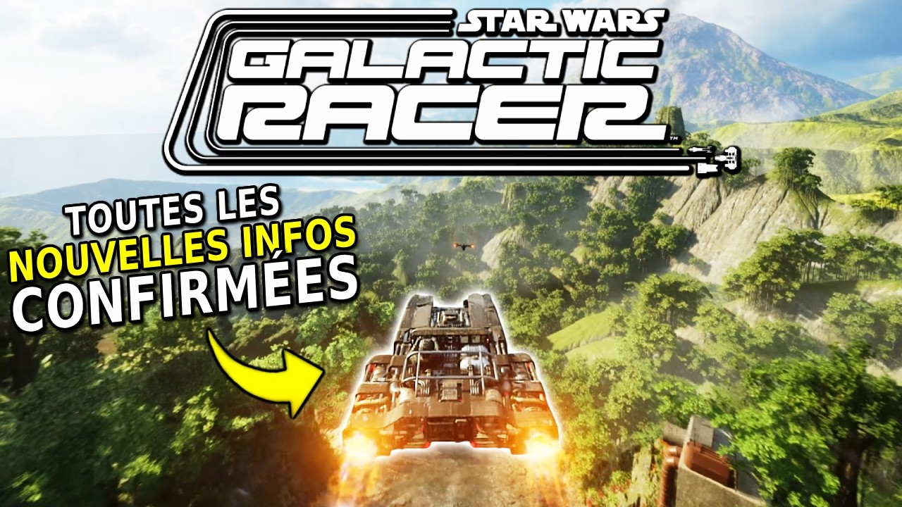 NOUVEAUX D&Eacute;TAILS & GAMEPLAY sur Star Wars Galactic Racer - Mode Histoire, Arcade & Multijoueur