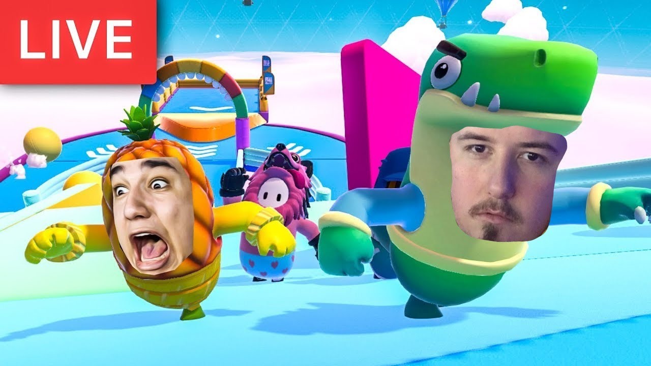 MUDJA & SANE RAGE FALL GUYS WIN 100%