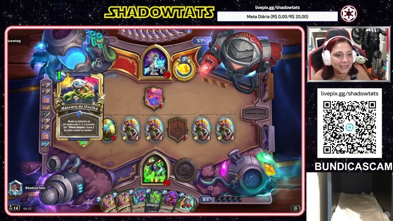 Corte da Live 03/02/26 - Pegando Lenda no Hearthstone!