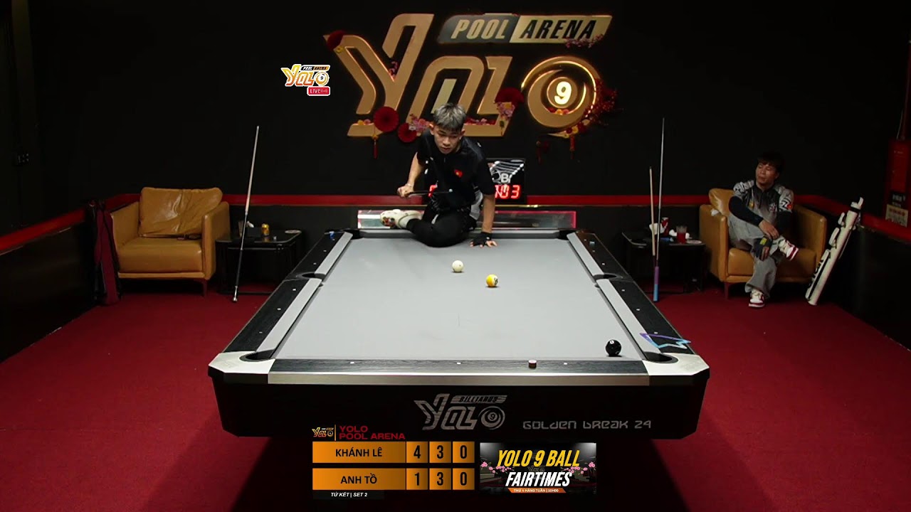 🔴 TRỰC TIẾP: KHÁNH LÊ VS ANH TỒ🏆TỨ KẾT - GIẢI YOLO 9 BALL FAIRTIMES G.H.I⏰ Ngày 30/01/2026