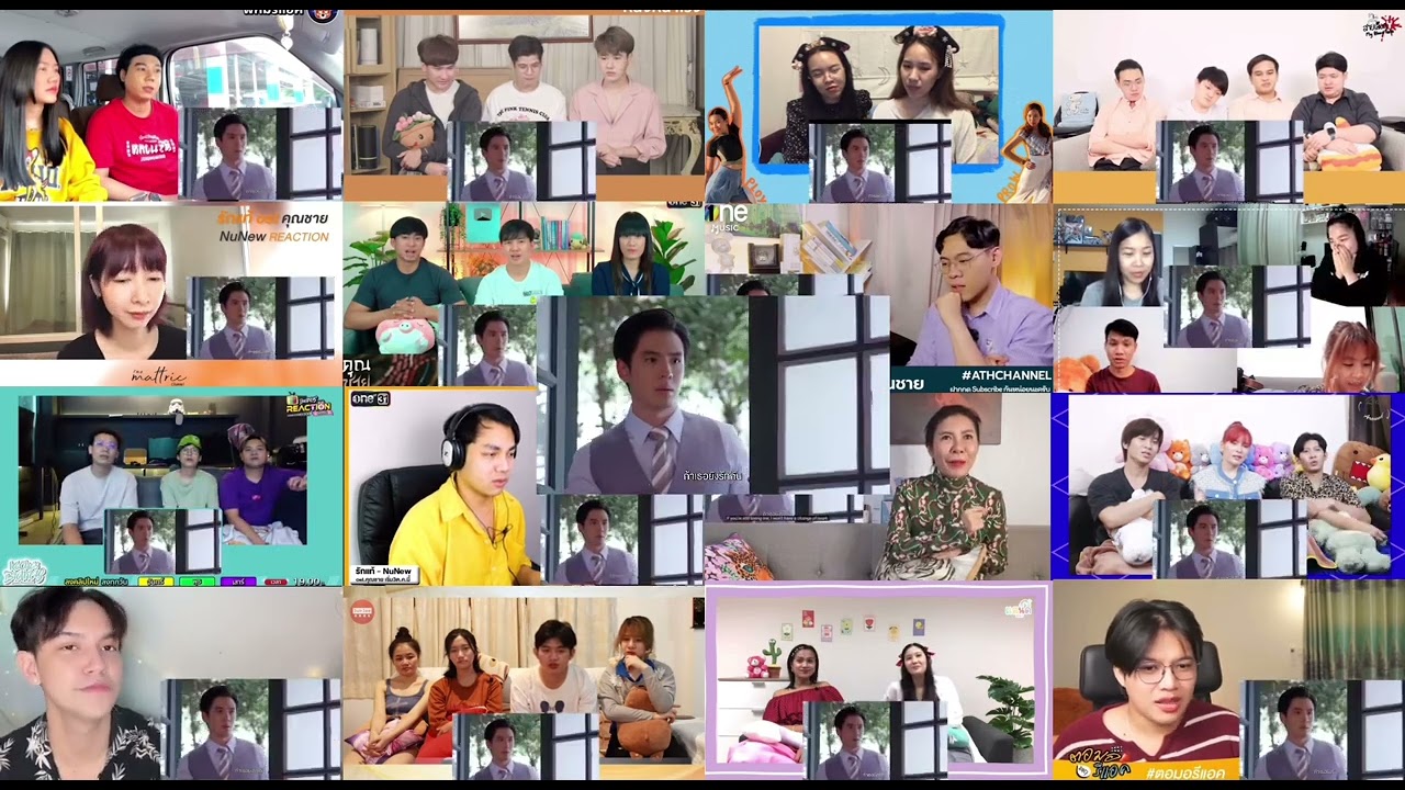 รักแท้ - Nunew (ost. คุณชาย) MV Reaction mashup | Chib