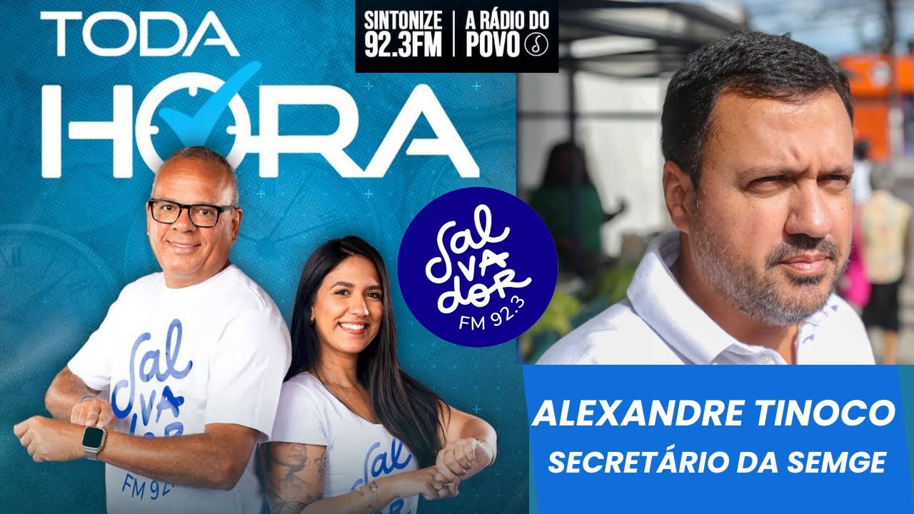TODA HORA NA SALVADOR FM - 92.3 (26/01/26)
