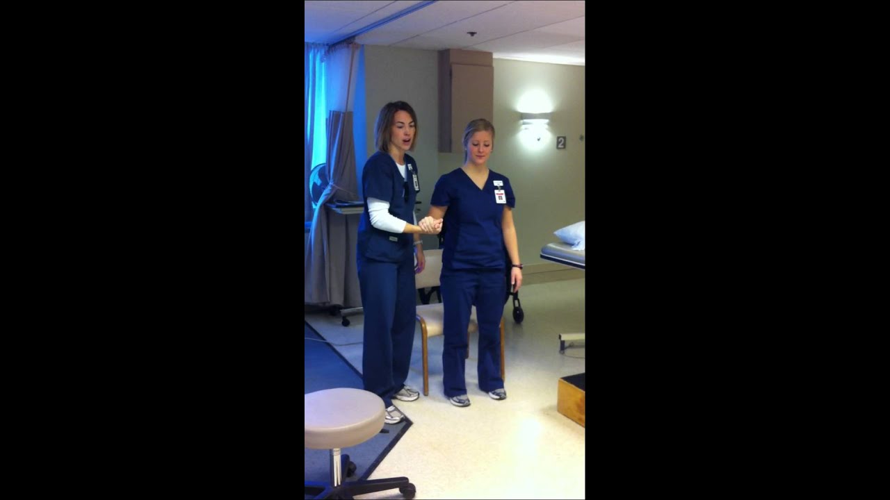 Transfer to exam table