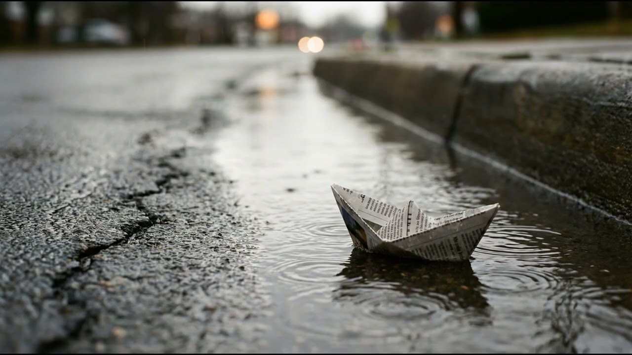 Until the Horizon Ignites – Paper Boats in the Gutter Stream (Ambient Rock)