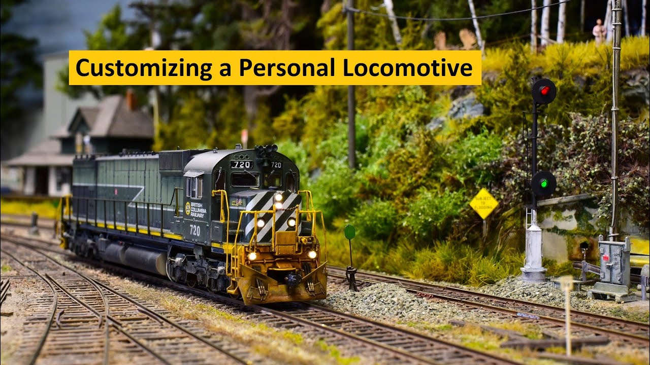 Modeling a Custom Prototype Locomotive Series | Installing Custom Ditch Lights # 1 | Boomer Diorama