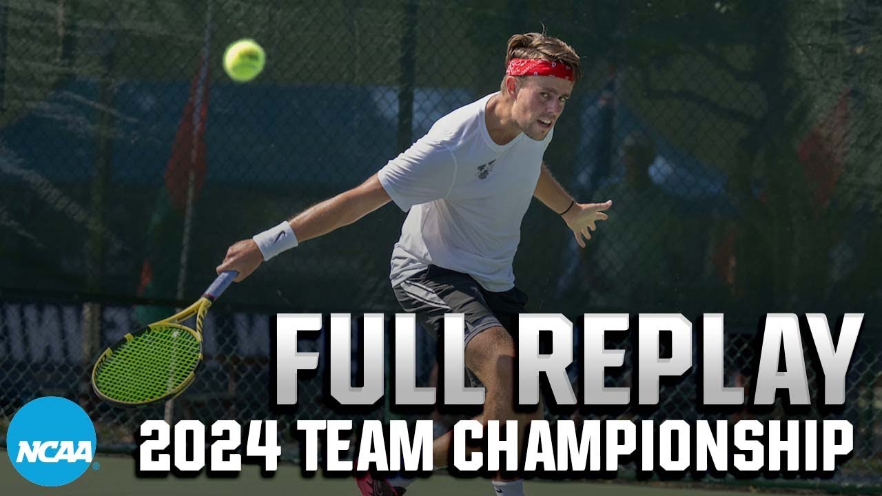 2024 NCAA DII men's tennis team finals | FULL REPLAY