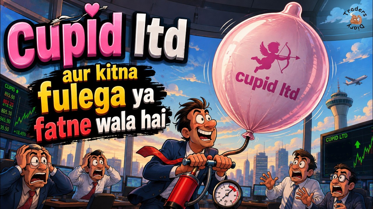 cupid share latest news | और कितना फूलेगा ya फटने वाला है ? Valuation analysis 