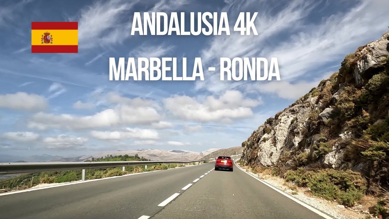 Driving in Spain Andalucia from Marbella to Ronda