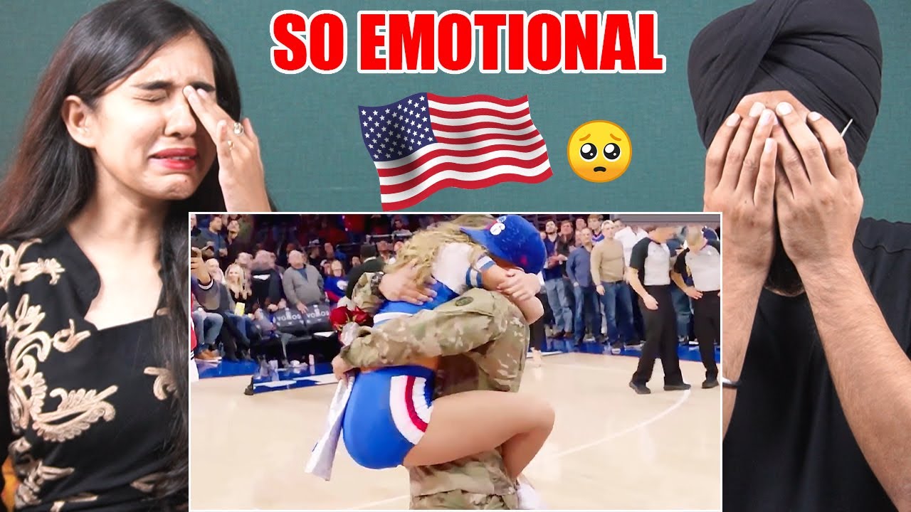 INDIANS REACT TO MOST EMOTIONAL SOLDIERS COMING HOME COMPILATION